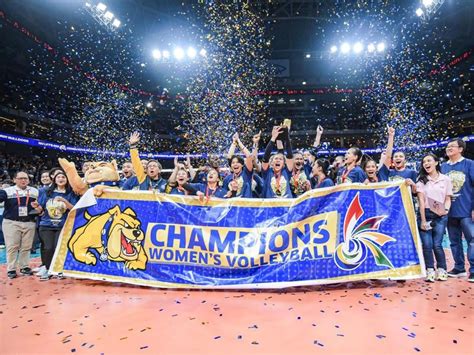 Lady Bulldogs regain UAAP volleyball throne .